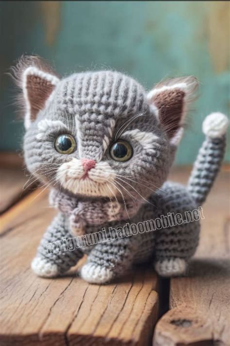 Amigurumi Pink Kitten Free Pattern 1 8 Crochet Cat Pattern Crochet