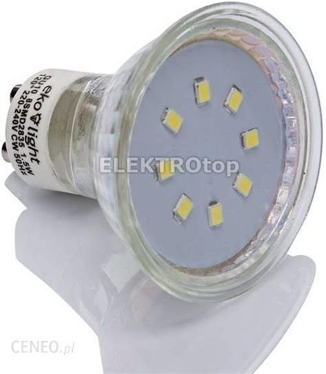 Eko Ray Eko Gu10 1 5w Gls Ww Gu10 8 Led Smd 2835 1 5w 100lm Barwa