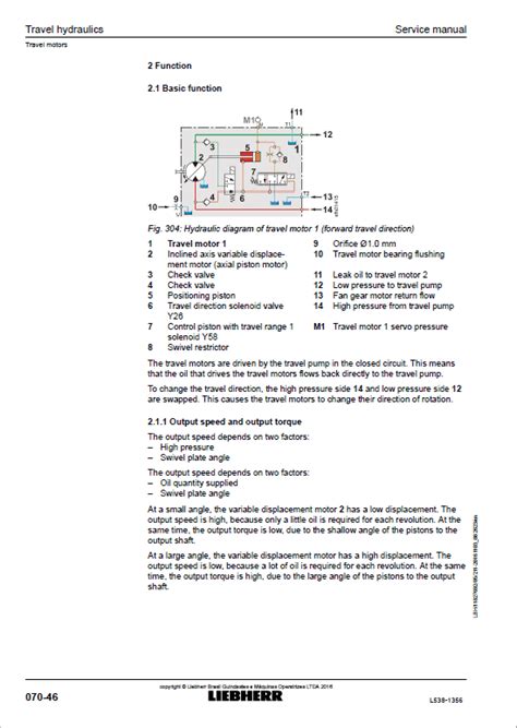 Liebherr L538 Type 1356 Wheel Loader Service Manual