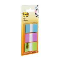 Post It Flags 680 PBG B Assorted Colours 1 In X 1 3 4 In 2 5 Cm X 4