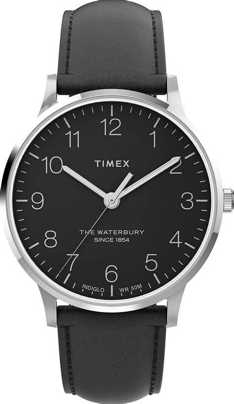 Timex Waterbury Classic Reloj Para Hombre De Mm Caf Azul Acero