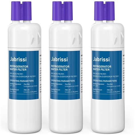 Jabrissi W10295370a Water Filter For Whirlpool Refrigerator