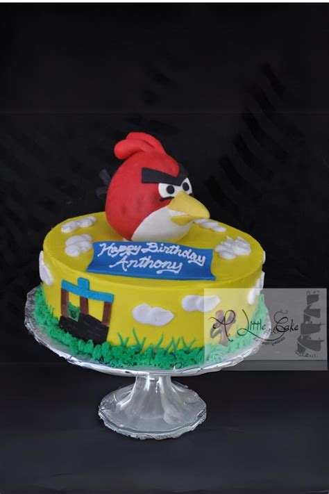 Angry Birds Birthday Cake