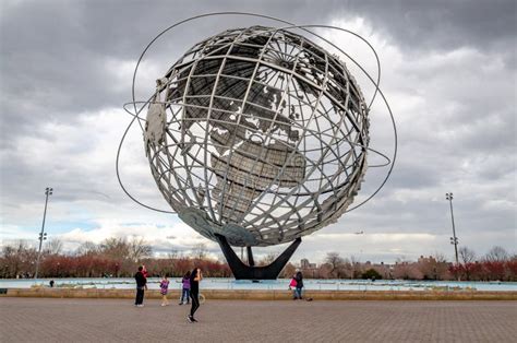 Unisphere at Flushing-Meadows-Park, Queens, New York City Editorial Stock Photo - Image of local ...