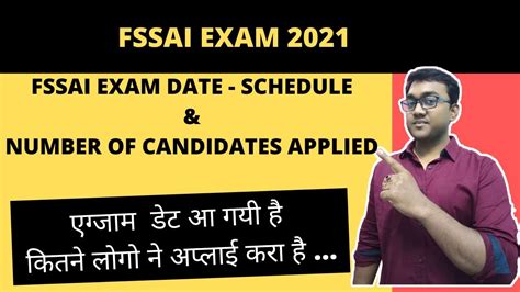 Fssai Exam Date Schedule Number Of Candidates Applied Fssai Exam