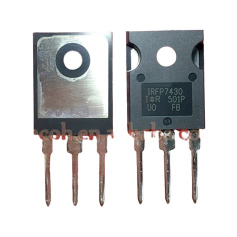 Kit 25 peças Transistor Mosfet IRFP7430PBF TO 247 PTH IRFP7430