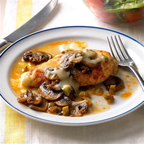 Baked Chicken And Mushrooms Recipe Taste Of Home