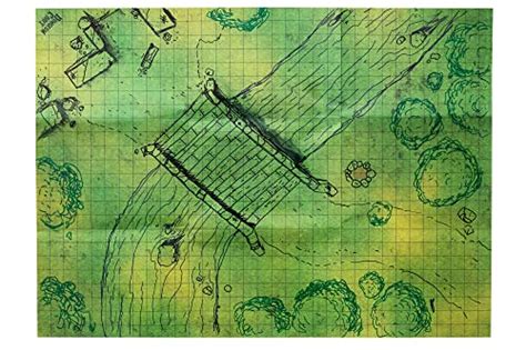 Dungeon Craft Battlemaps Grasslands Pack Board Game Battle Mat For Dungeons And Dragons 24