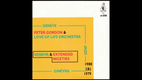 Peter Gordon And Love Of Life Orchestra Young Girls Youtube