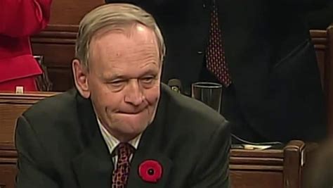 Jean Chrétiens Last Day In The House Of Commons Cbc