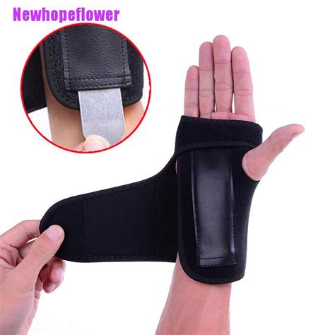 Ckfr Breathable Wrist Hand Brace Support Splint Carpal Tunnel Sprain Arthritis Gym Shopee