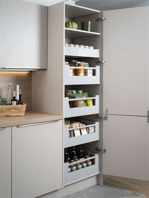 Space Tower Blum Antaro Drawer Set Kitchen Larder Units Kitchen