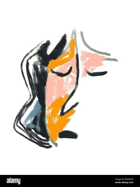 Sleeping Face Drawing