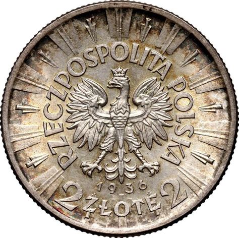 Zlote Jozef Pilsudski Silver Coin Value Poland Ii Republic