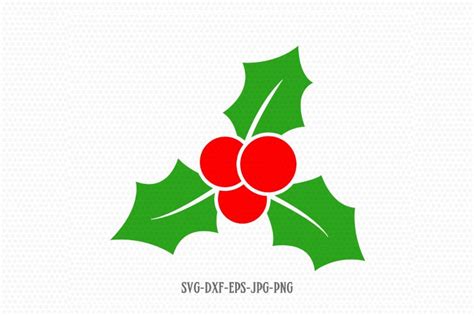 Christmas Holly svg, Holly svg, Christmas SVG