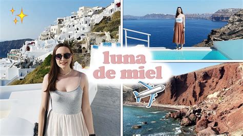 Gu A Para Una Luna De Miel Inolvidable En Santorini La Boda Ideal