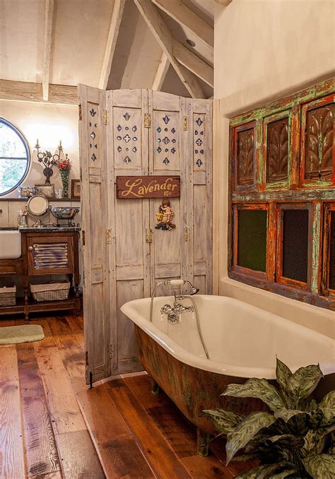 Revitalized Luxury: 30 Soothing Shabby Chic Bathrooms