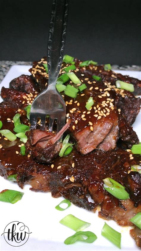 Instant Pot Korean Gochujang Sticky Boneless Beef Short Ribs