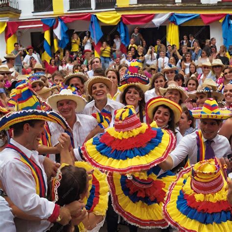 Premium Photo | Vibrant Colombian Culture A Feast of Colors and Traditions