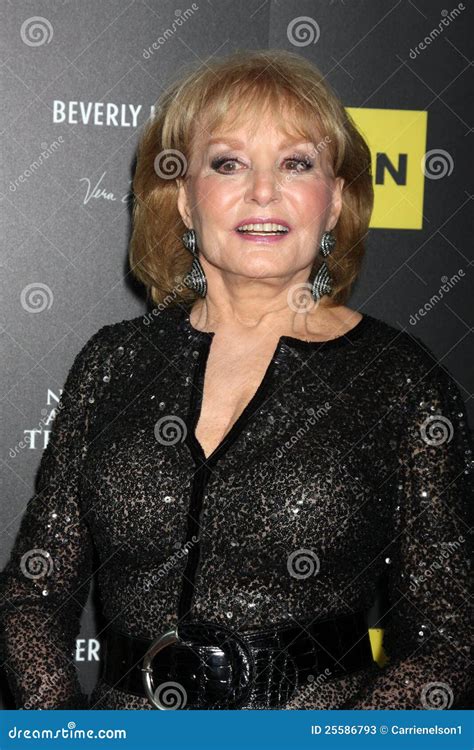 Barbara Walters in the Press Room of the 2012 Daytime Emmy Awards Editorial Stock Photo - Image ...