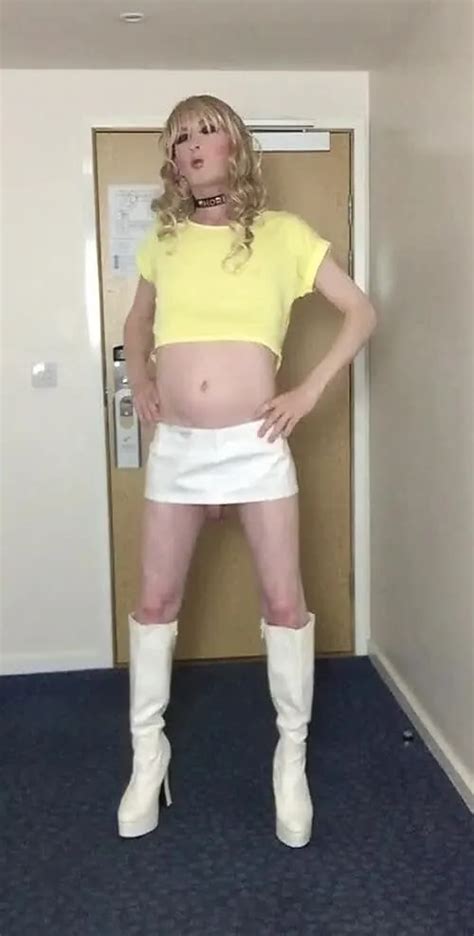 Sissy Sandra Posing Yellow And White Nude Pics XHamster