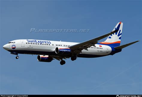 Tc Seu Sunexpress Boeing Hc Wl Photo By Claus Seifert Id