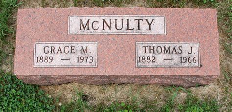 Thomas J Mcnulty Find A Grave Gedenkplek