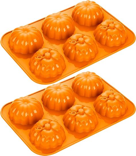 Amazon Pcs Pumpkin Silicone Mold Thanksgiving Silicone Mold D