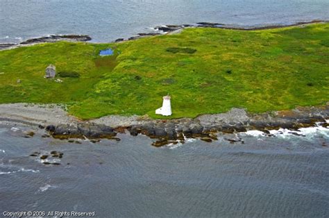 Devils Island Southeast Lighthouse Southeast Passage Nova Scotia Canada