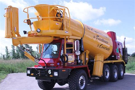 Oshkosh S Series Front Discharge Mixer Concrete Mixers Cool Trucks