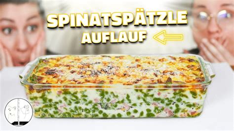 SPINATSPÄTZLE Auflauf dieses Spätzle Rezept musst du probieren YouTube