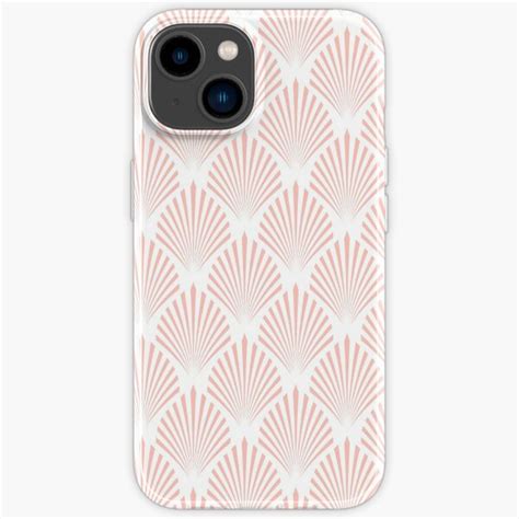 Pale Pink Art Deco Pattern Iphone Case For Sale By Dairinne Redbubble