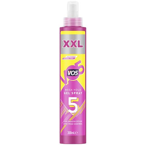 Vo5 Mega Hold Gel Hairspray 300ml Hair Care Bandm