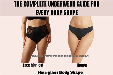 The Complete Underwear Guide For Every Body Shape Hourglass Body Shape 1