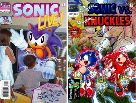 Sonic The Hedgehog Digital Comics On Cd Collection Etsy Australia