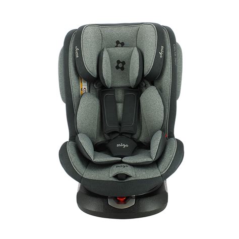 Si Ge Auto Isofix Pivotant Kg Migo Delta Gris Si Ge Auto