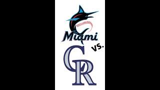 Miami Marlins Vs Colorado Rockies Game 2 Scores From Last Night S