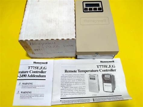 Honeywell T775e F G Electronic Remote Temperature Controller T775e 1098