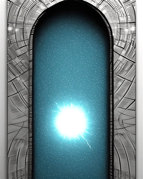 Photo Realistic Portal in Space · Creative Fabrica