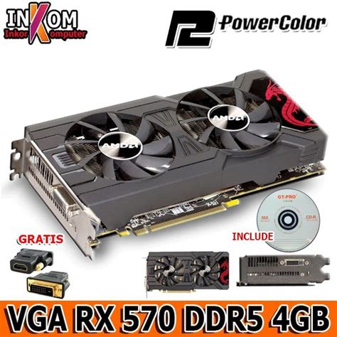 Jual Vga Amd Radeon Rx Shappire Gb Bit Ddr Vga Card Rx