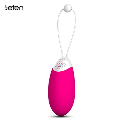 Leten Vibrators Wireless Remote Control Shock Love Egg For Women