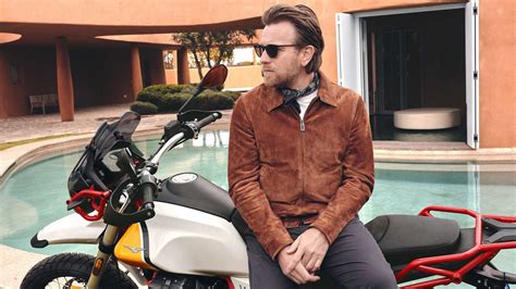 Moto Guzzi Ewan McGregor Ambasciatore Della V85 TT