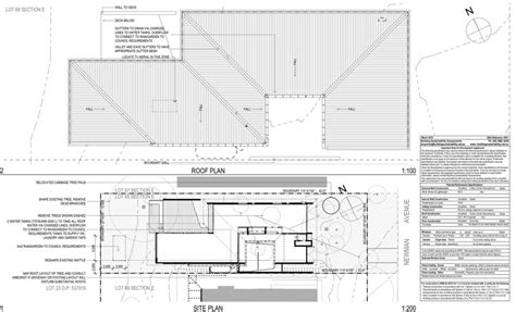 Plano De Techos Planos De Arquitectura