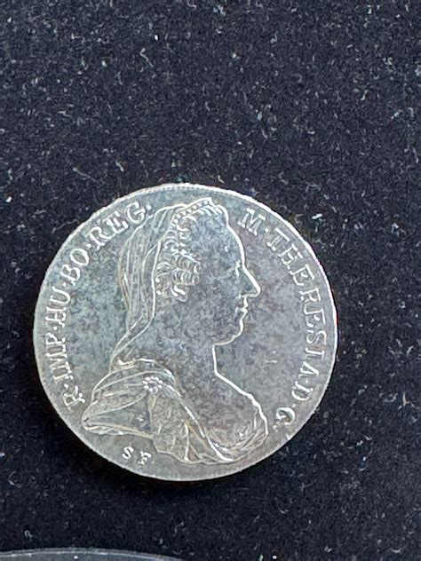 1780 X Austria Maria Theresa Thaler Sf Large Re Strike Silver Bright