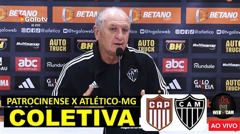 Entrevista Coletiva FelipÃo Patrocinense X AtlÉtico Mg Campeonato