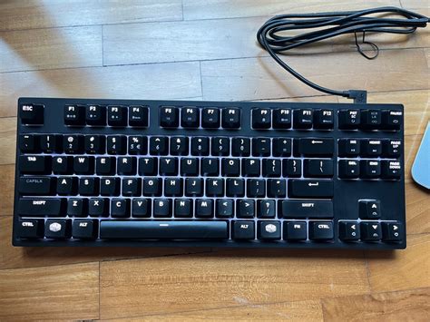 Coolermaster Masterkeys Pro S White Led Mechanical Gaming Keyboard