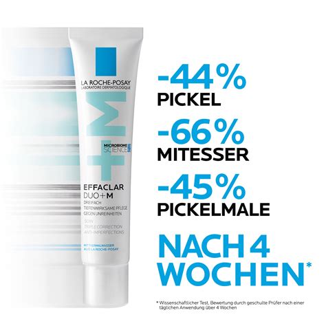 La Roche Posay Effaclar Duo M Dreifach Tiefenwirksame Pflege Gegen