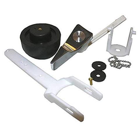 Lasco 04 1599 Toilet Flapper Complete Flush Valve Assembly Kit With Flush Lever For Eljer Touch