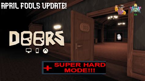 The April Fools Update Is Crazy Doors Super Hard Mode Youtube