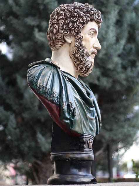 Huge Handmade Marcus Aurelius Statue 34 Inches Large Sculpture Roman ...